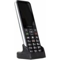 Evolveo EasyPhone LT s nabíjecím stojánkem, černá_109922694