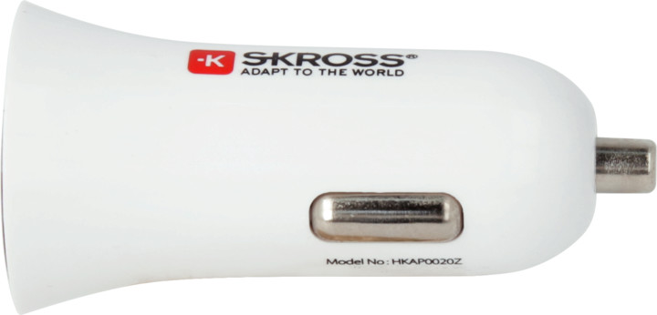 SKROSS USB nabíjecí autoadaptér Dual USB Car Charger, 3400mA max, DC 12V_651514135