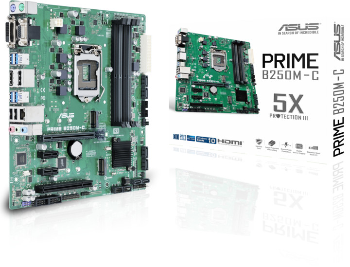 ASUS B250M-C PRO/CSM - Intel B250, pro firmy_770640413