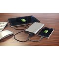 GP PowerBank FP10MS, záložní zdroj 10000 mAh, USB 2.1A + USB 1A, stříbrná_1595091767