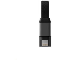 inCharge PRO - nabíjecí a datový kabel, USB-A - Lightning, šedá_986567079