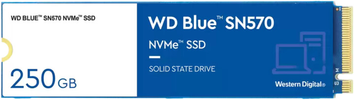 WD SSD Blue SN570 Gen3, M.2 - 250GB_667971663