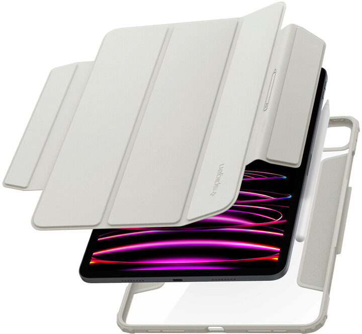 Spigen ochranný kryt AirSkin pro Apple iPad Pro 11&quot; (2022/2021/2020/2018), šedá_124185353