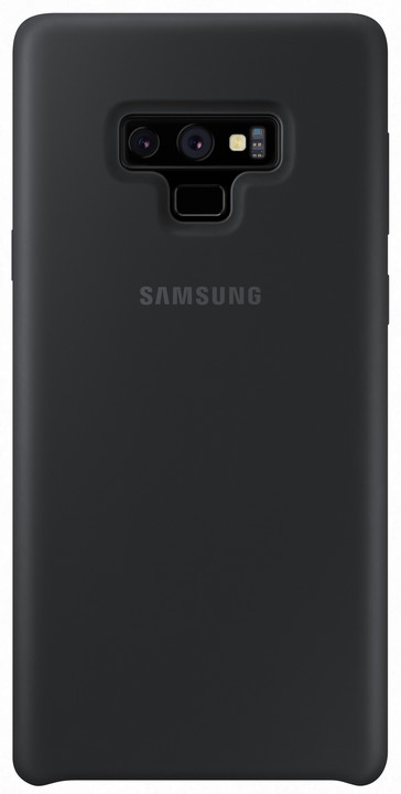 Samsung Galaxy Note 9 silikonový zadní kryt, černý_2094463944