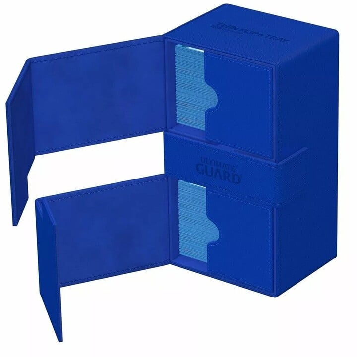 Krabička na karty Ultimate Guard - Twin FlipNTray Deck Case 200+, modrá_642487536