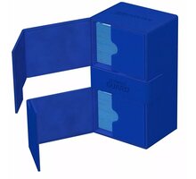 Krabička na karty Ultimate Guard - Twin FlipNTray Deck Case 200+, modrá 04056133022088