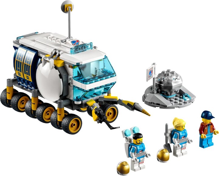 Extra výhodný balíček LEGO® City 60350 Lunární výzkumná stanice a 60348 Lunární průzkumné vozidlo_1976905917