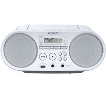 Sony ZS-PS50, bílá Poukaz 200 Kč na nákup na Mall.cz + O2 TV HBO a Sport Pack na dva měsíce