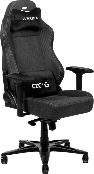 CZC.Gaming Warden, herní židle, černá_615863237