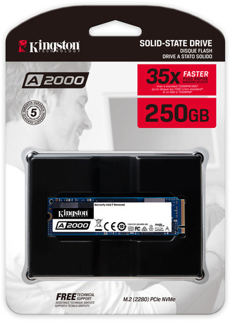 Kingston A2000, M.2 - 250GB