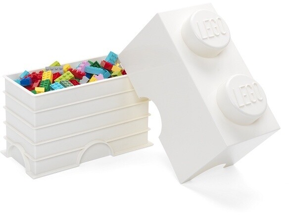 Úložný box LEGO, malý (2), bílá_1838006281