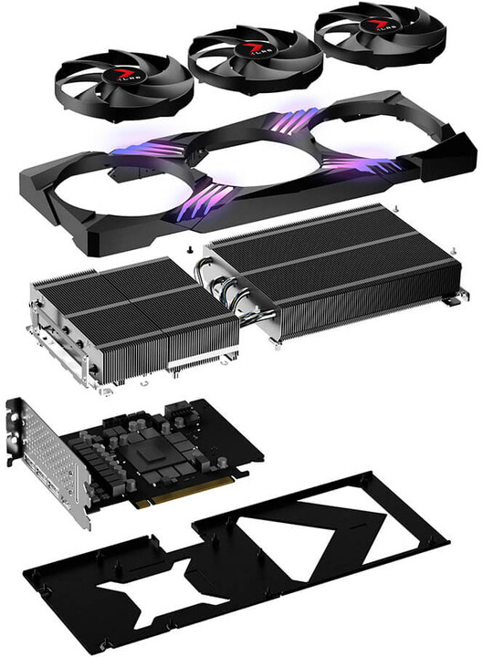 PNY GeForce RTX 4070 Ti 12GB XLR8 Gaming Verto TF, 12GB GDDR6X_2027029778