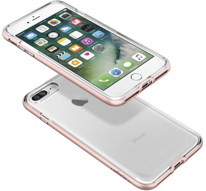 Spigen Neo Hybrid Crystal pro iPhone 7 Plus, rose gold_1891727309