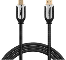 MAX MHC4301B kabel HDMI 2.0b 3m, černá