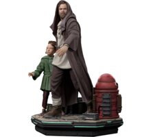 Figurka Iron Studios Star Wars - Obi-Wan and Young Leia Deluxe Art Scale 1/10_1121798745