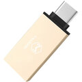 Mcdodo redukce z USB 3.0 A/F na USB-C s OTG, zlatá_357075209