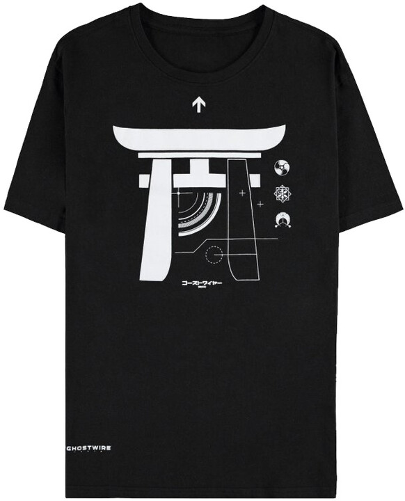 Tričko Ghostwire Tokyo - Symbol (L)_566766917