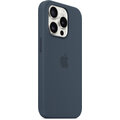 Apple Silikonový kryt s MagSafe pro iPhone 15 Pro, bouřkově modrá_680640195