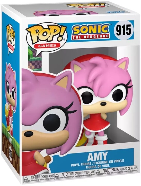 Figurka Funko POP! Sonic - Amy (Games 915)_745574653
