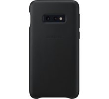 Samsung kožený zadní kryt pro Samsung G970 Galaxy S10e, černá_1017838844