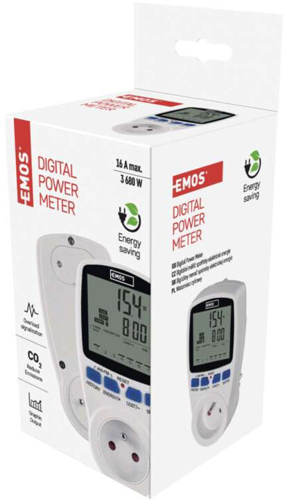 Emos Wattmetr / měřič spotřeby energie_824886336