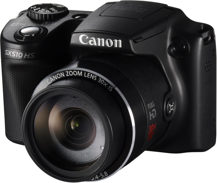 Canon PowerShot SX510 HS, černá_1019389958