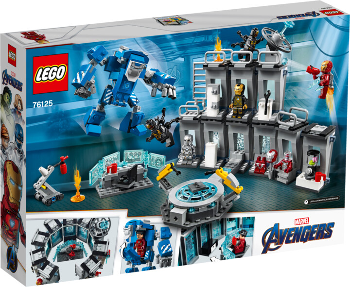 LEGO® Marvel Super Heroes 76125 Iron Man a jeho obleky_239157371