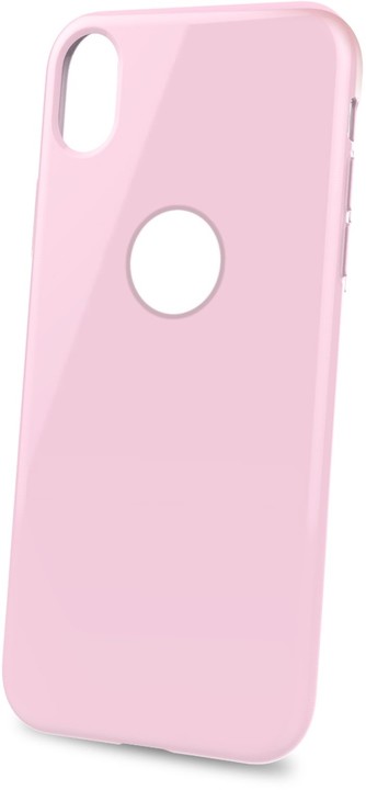 CELLY pouzdro TPU Gelskin pro Apple iPhone Xr, růžové_419781168