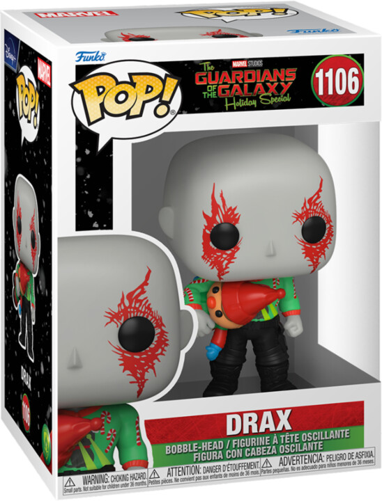 Figurka Funko POP! Guardians of the Galaxy - Drax Holiday Special (Marvel 1106)_661100644