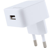 YENKEE nabíječka YAC 2010, USB, Fast Charging, 2.1A, 10.5W, bílá