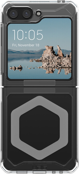 UAG ochranný kryt Plyo Pro pro Samsung Galaxy Z Flip5, stříbrná_928554514