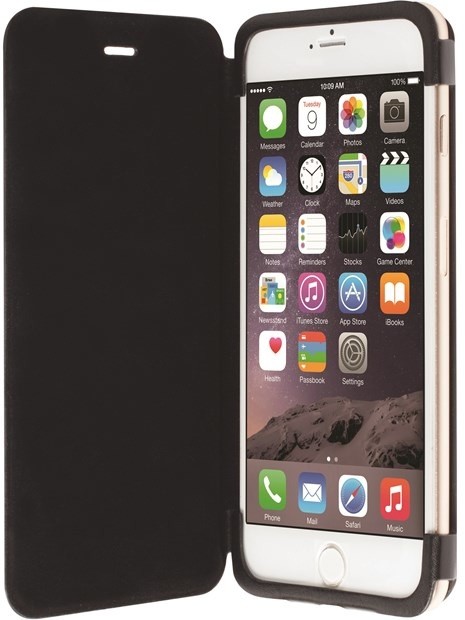 Krusell flipové pouzdro DONSÖ Flipcase pro Apple iPhone 6 Plus, černá_1387262689