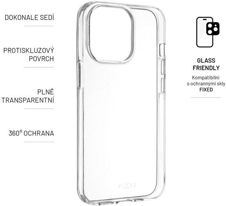 FIXED TPU gelové pouzdro pro Samsung Galaxy A24, čirá_1311295114