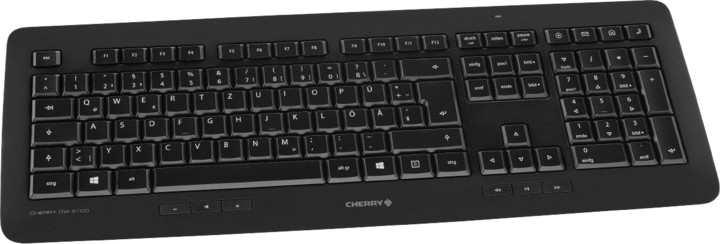 CHERRY set klávesnice a myši DW 5100, CZ, černá_2131452777