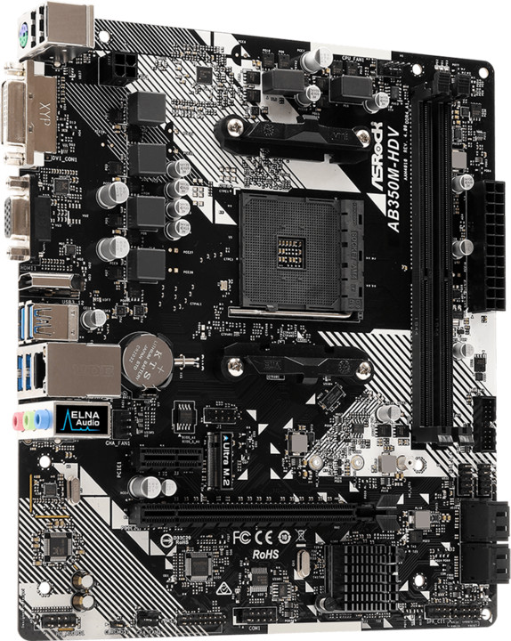 ASRock AB350M-HDV R4.0 - AMD B350_875442526