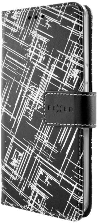 FIXED Opus pouzdro typu kniha pro Huawei Y3 II, motiv White Stripes_1055582594