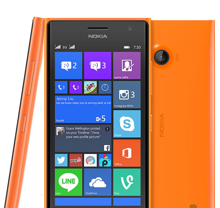 Nokia Lumia 730 Dual SIM, šedá_1219027347