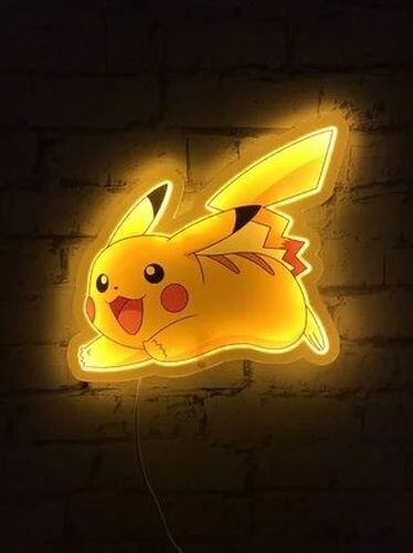 Světlo na zeď Pokémon - Pikachu_2059305038