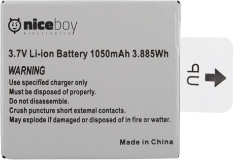 Baterie pro aKč)ní kameru Niceboy Vega 4K (v ceně 390 Kč)_1124144129