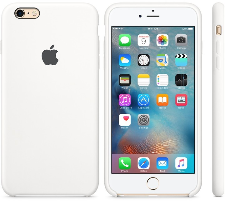 Apple iPhone 6s Plus Silicone Case, bílá_985977985