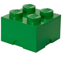 Úložný box LEGO, malý (4), tmavě zelená 40031734