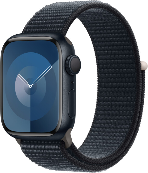 Apple Watch Series 9, 41mm, Midnight, Midnight Sport Loop_1429555128