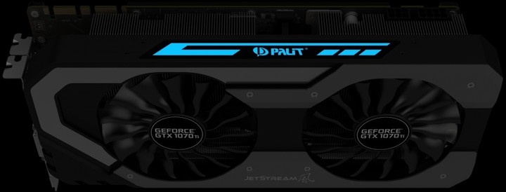 PALiT GeForce GTX 1070 Ti Super JetStream, 8GB GDDR5_1942150154