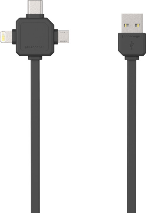 PowerCube Cable 1.5m, USB-C, černý_1131019008