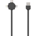 PowerCube Cable 1.5m, USB-C, černý_1131019008