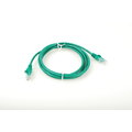 UTP kabel rovný kat.6 (PC-HUB) - 2m, zelená