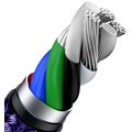 BASEUS kabel Cafule USB-C - Lightning, nabíjecí, datový, PD 20W, 1m, fialová_694227942
