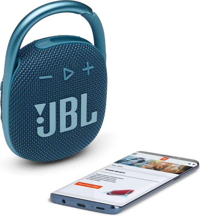 JBL Clip 4, modrá_549901413