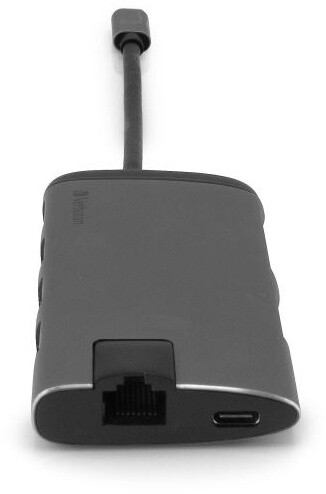 Verbatim USB-C multiport hub USB 3.1 GEN 1/2xUSB 3.0/HDMI/SDHC/MicroSDHC/RJ45_597336031