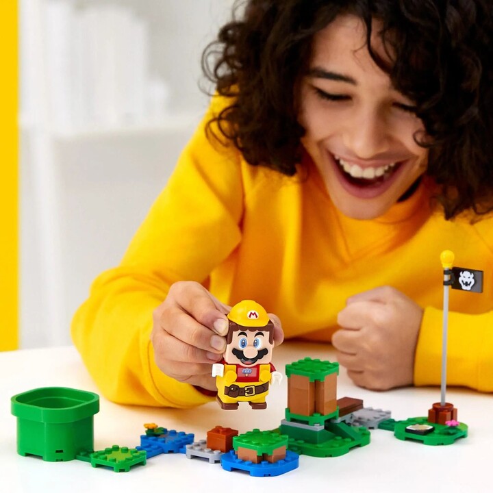 LEGO® Super Mario™ 71373 Obleček stavitele – vylepšení pro Maria